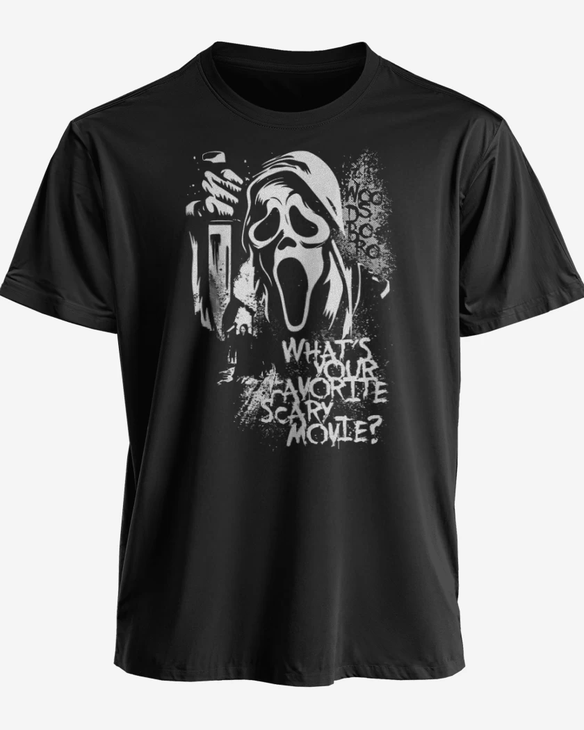 Polera premium Negro de Scream