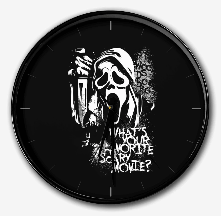 Reloj Negro de Scream