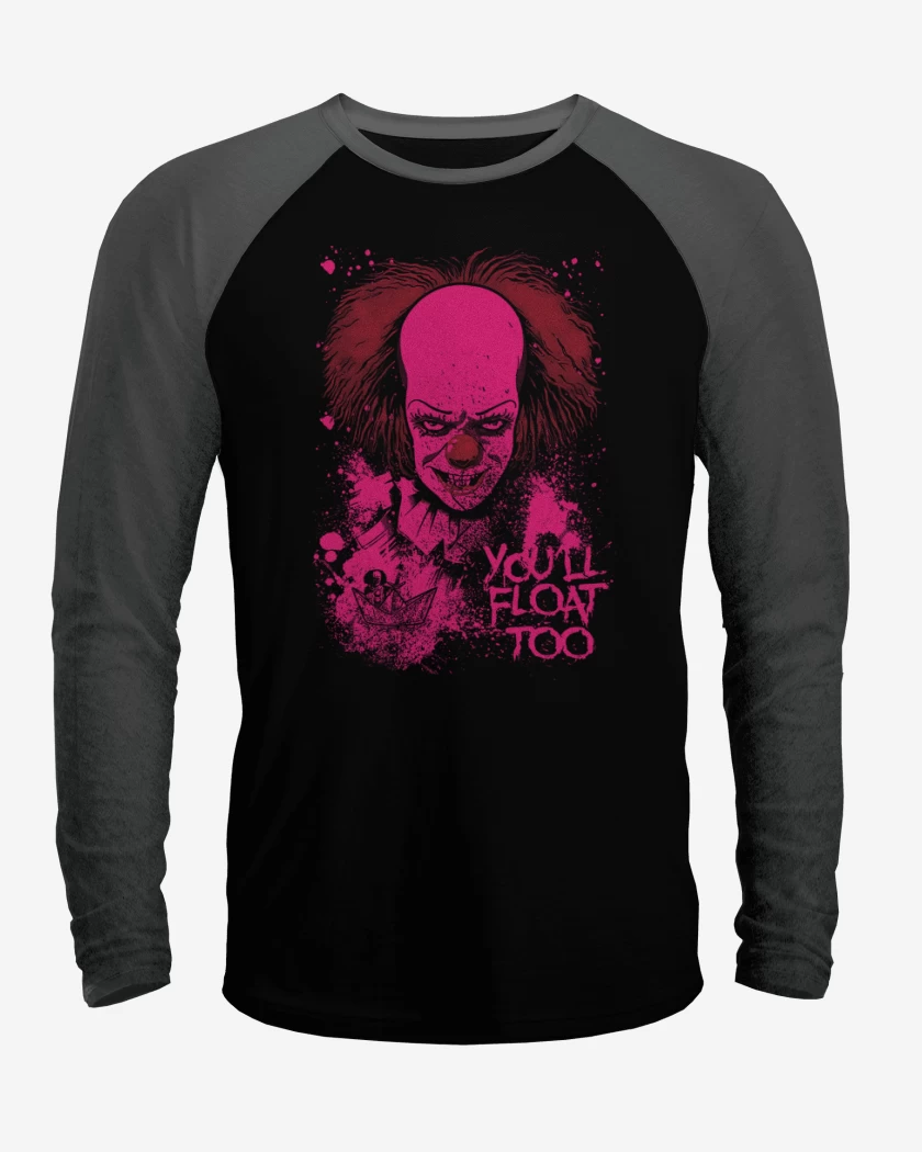 Polera Raglan Negro / Negro Heather de Eso