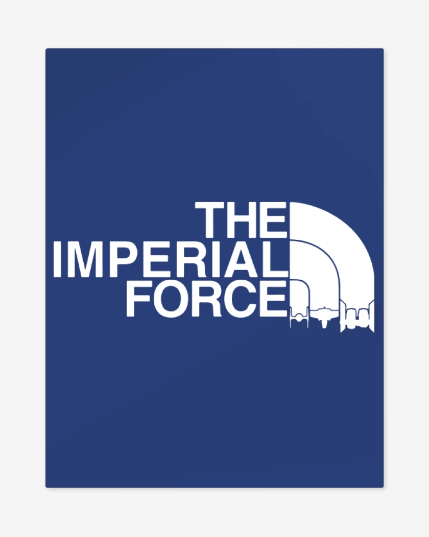 Print metalico Azul Rey de The Imperial Force