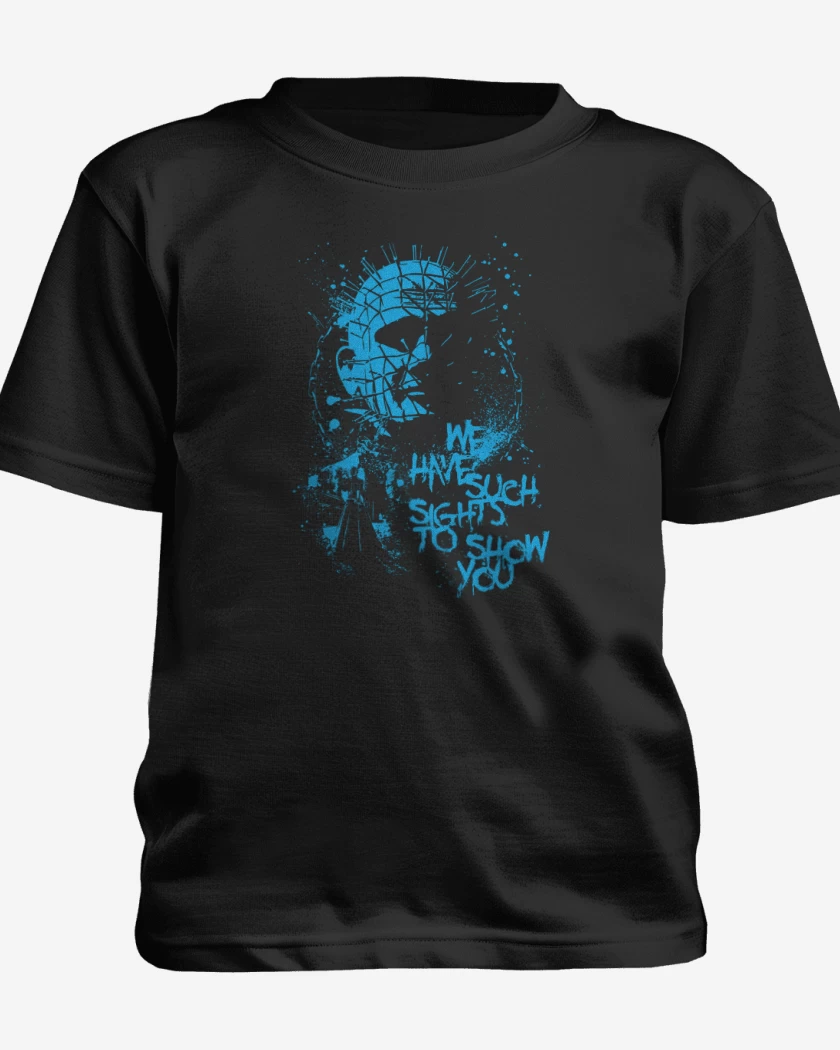 Polera de niño Negro de Hellraiser