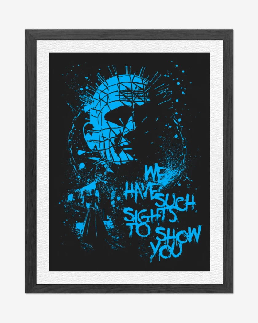 Cuadro decorativo Negro de Hellraiser