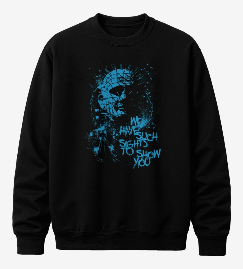 Poleron polo Negro de Hellraiser