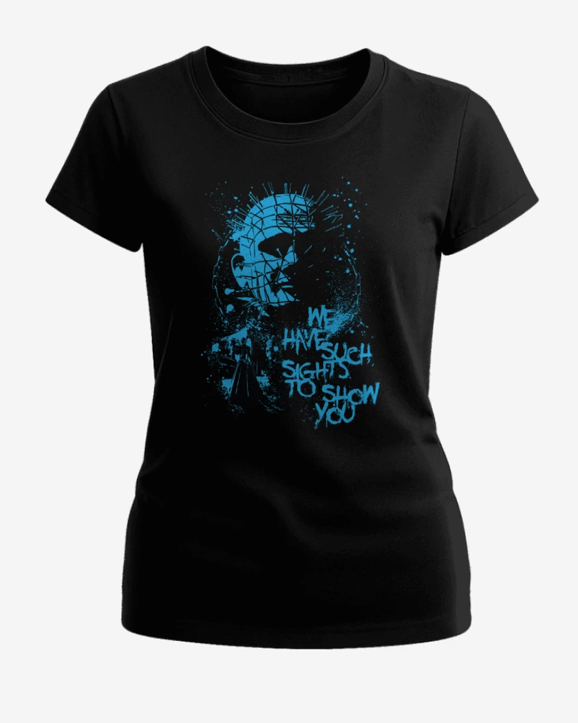 Polera de Mujer Negro de Hellraiser