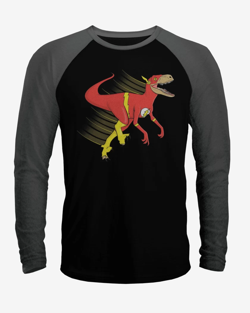 Polera Raglan Velociflashptor