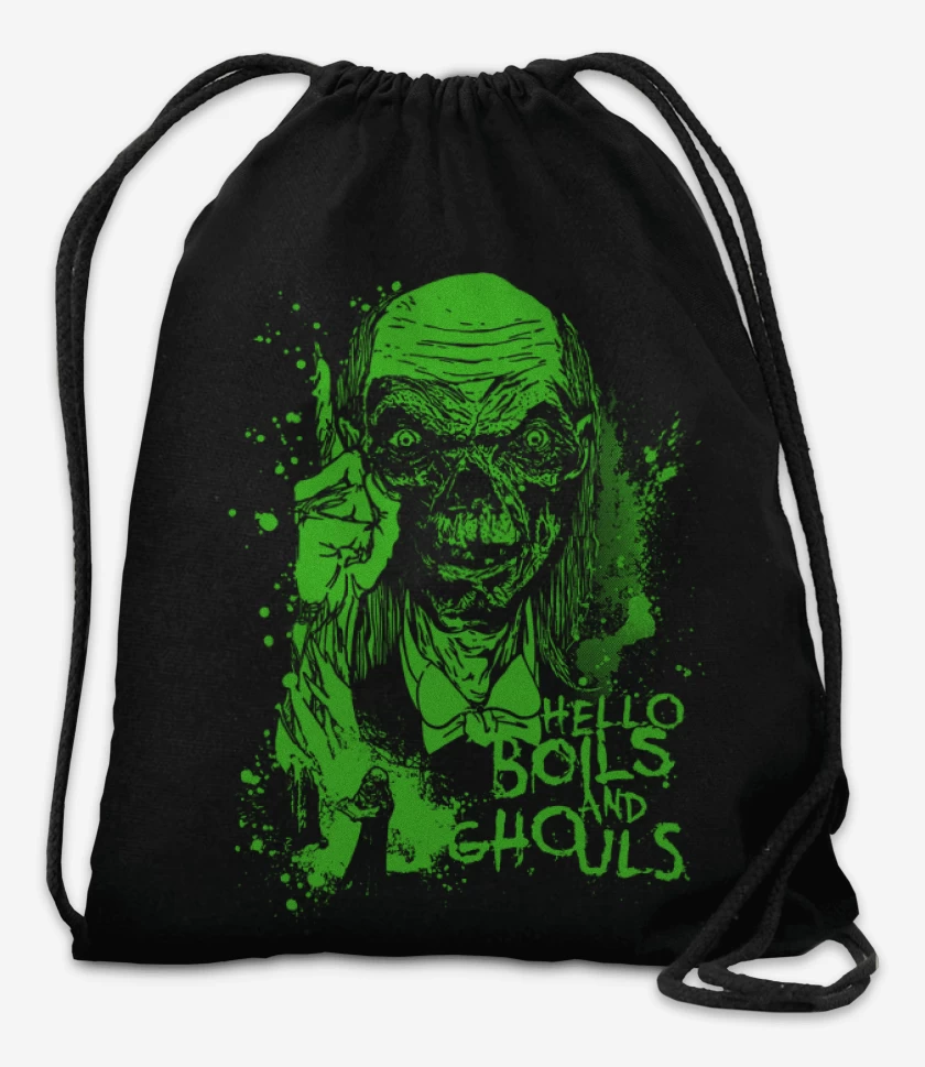 Mochila Negro de Cuentos de la Crypta