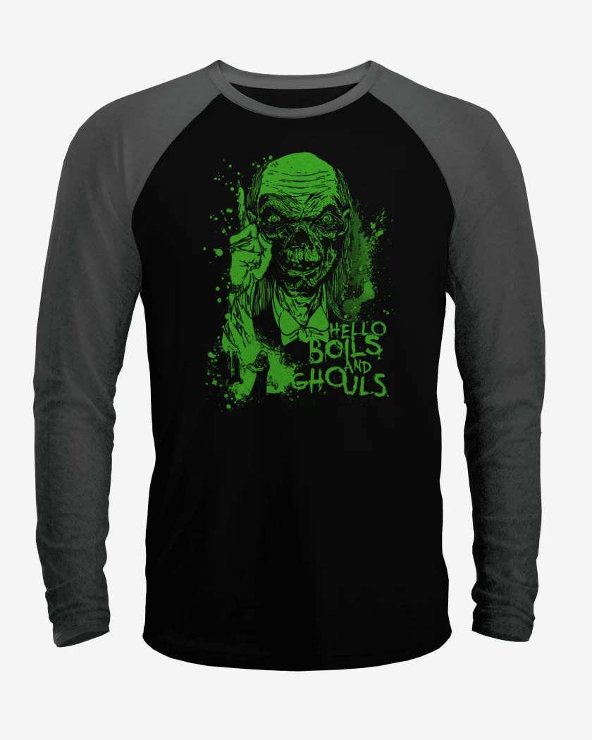 Polera Raglan Cuentos de la Crypta