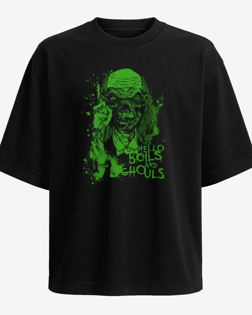 Polera Oversize Cuentos de la Crypta