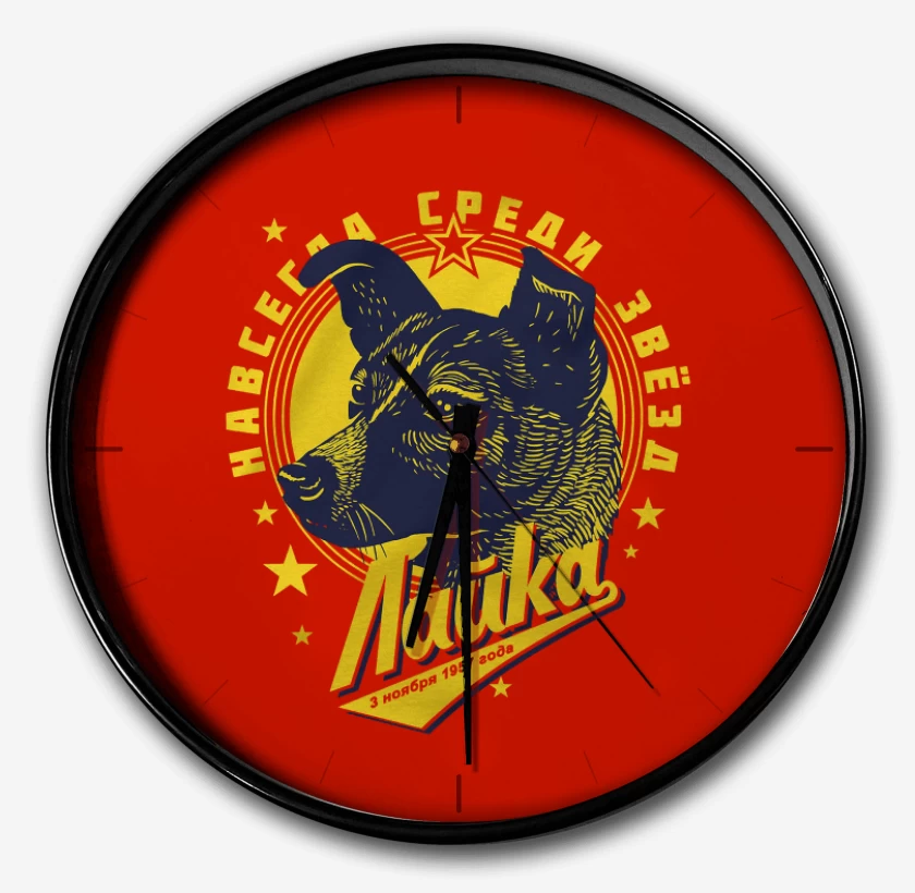 Reloj Rojo de Laika
