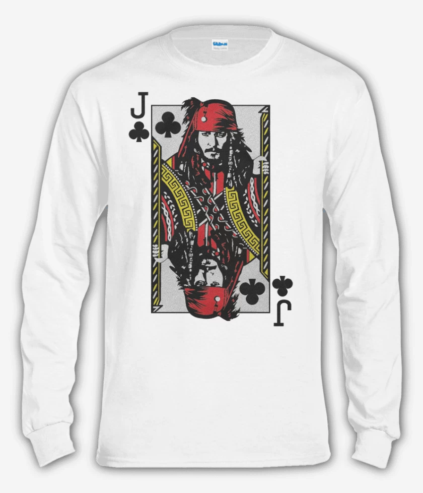 Polera manga larga Blanco de J de Jack