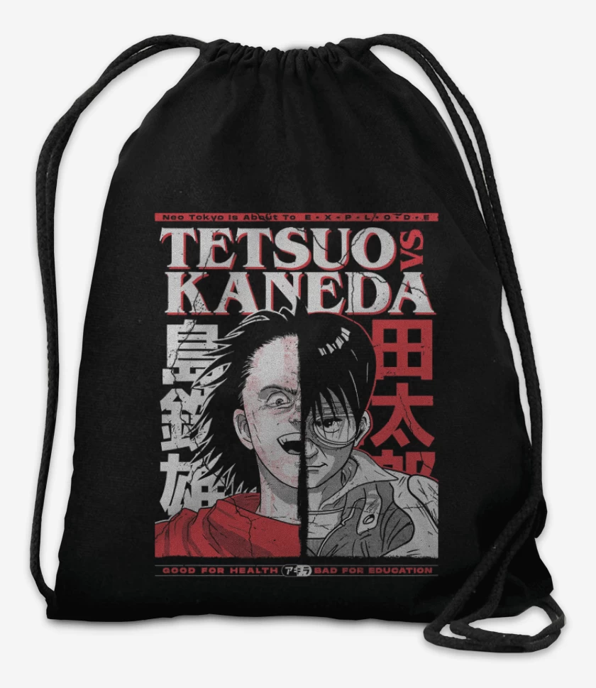 Mochila Negro de Tetsuo vs Kaneda