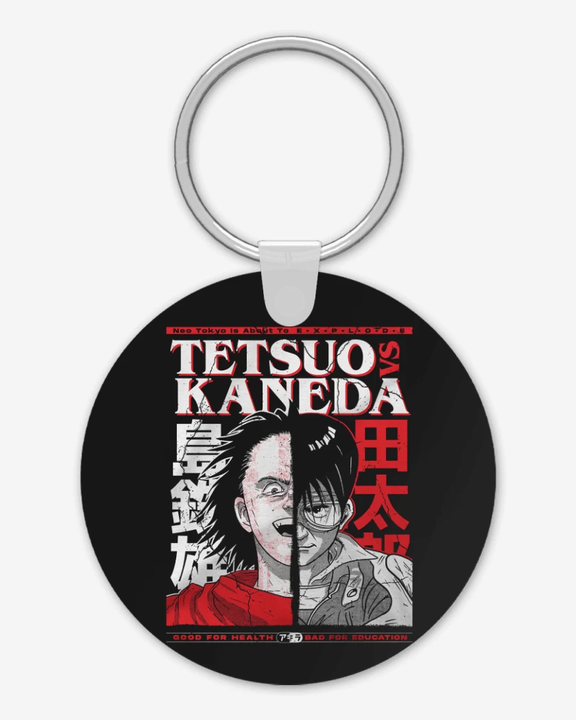 Llavero Negro de Tetsuo vs Kaneda