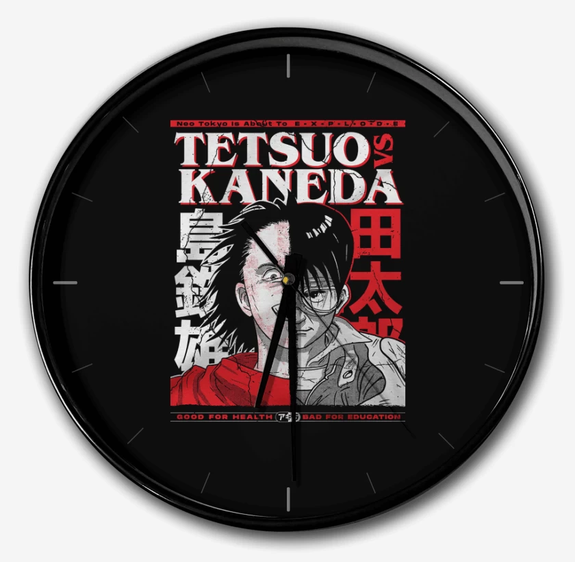 Reloj Negro de Tetsuo vs Kaneda