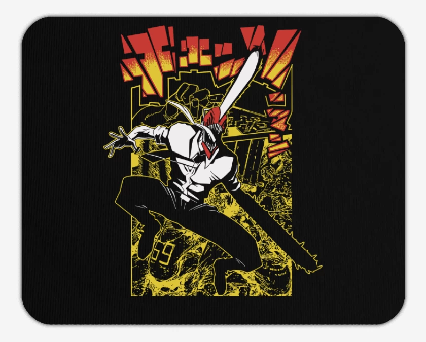 Mousepad Hombre Motosierra