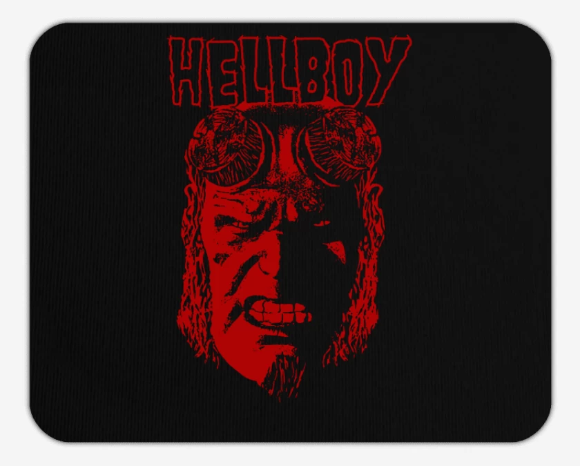 Mousepad Negro de Hellboy 2