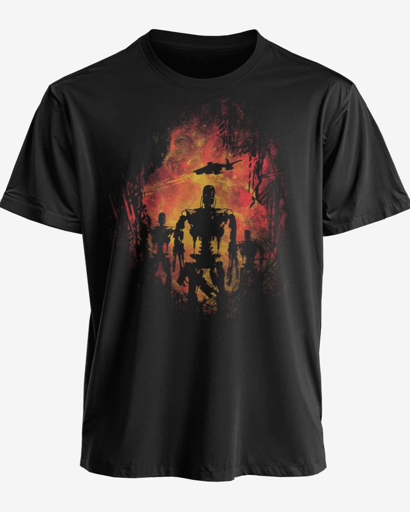 Polera premium Negro de El día del juicio final