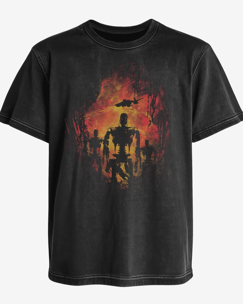 Polera desgastada El día del juicio final
