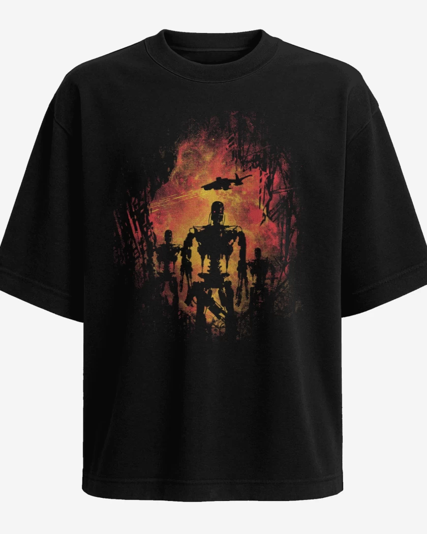 Polera Oversize El día del juicio final
