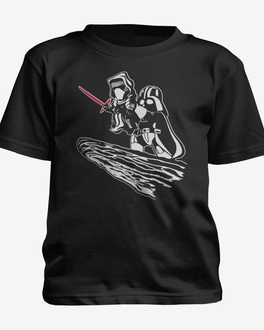 Polera de niño Negro de Vader Kylo
