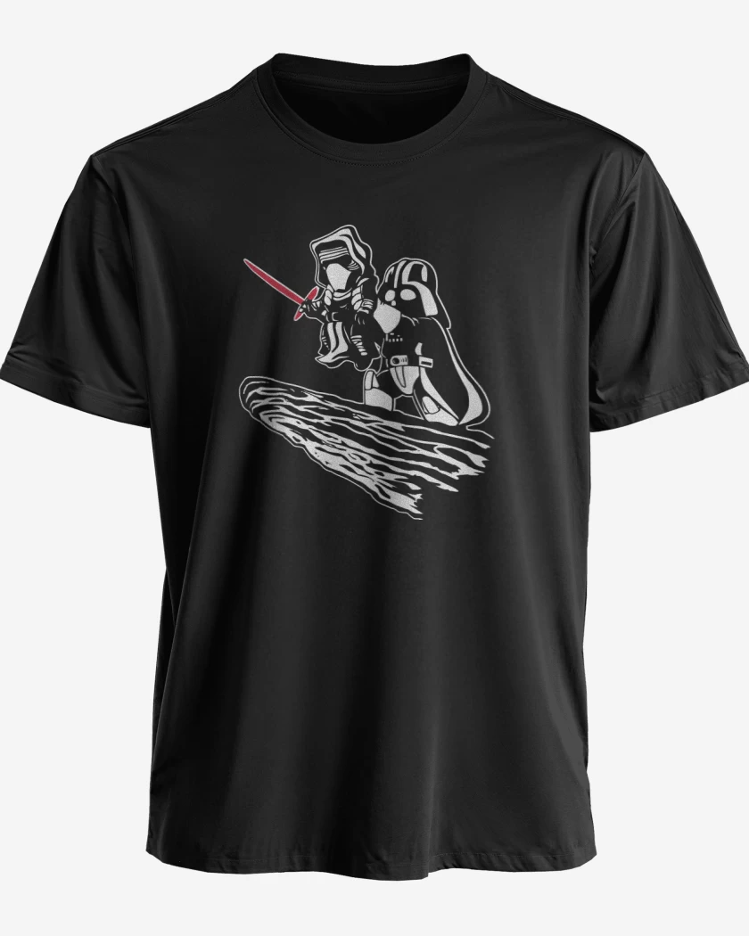 Polera premium Negro de Vader Kylo