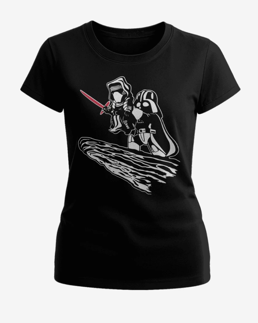 Polera de Mujer Negro de Vader Kylo