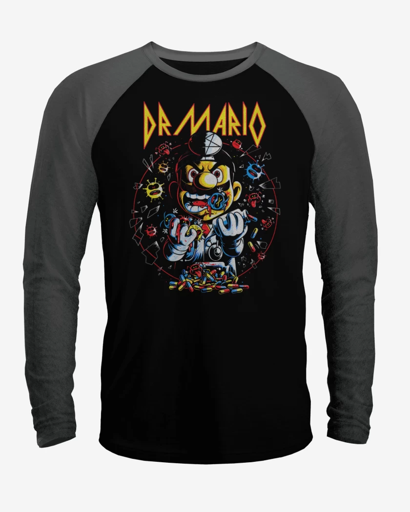 Polera Raglan Dr. Bigote