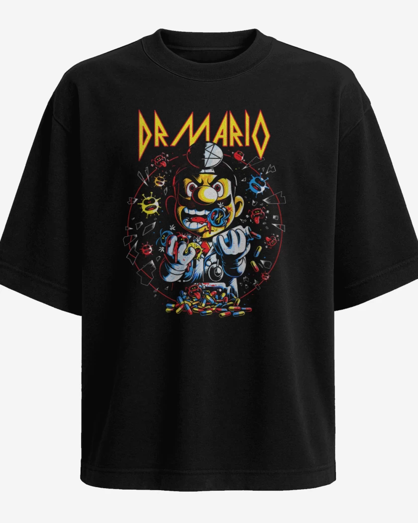 Polera Oversize Dr. Bigote