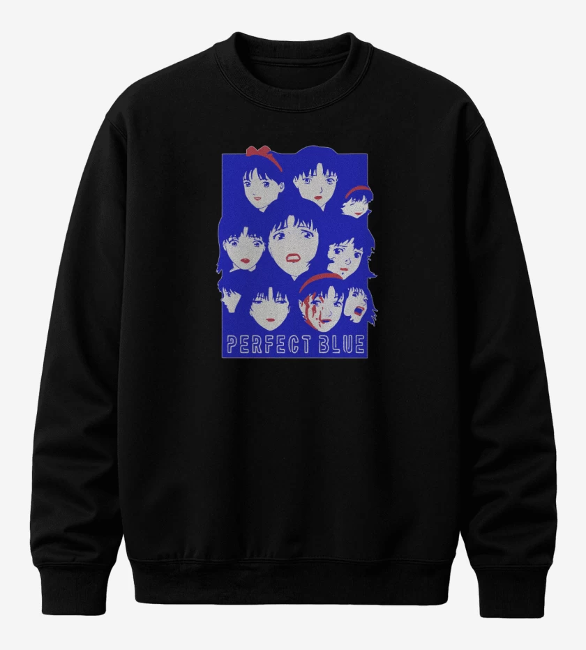 Poleron polo Negro de Perfect Blue