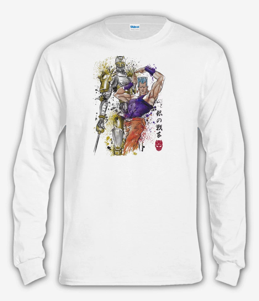 Polera manga larga Blanco de Silver Chariot