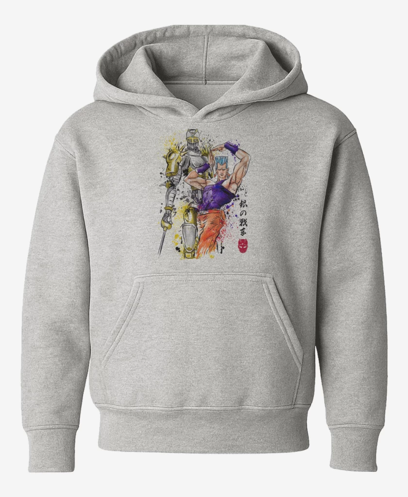 Poleron de niño Gris Melange de Silver Chariot