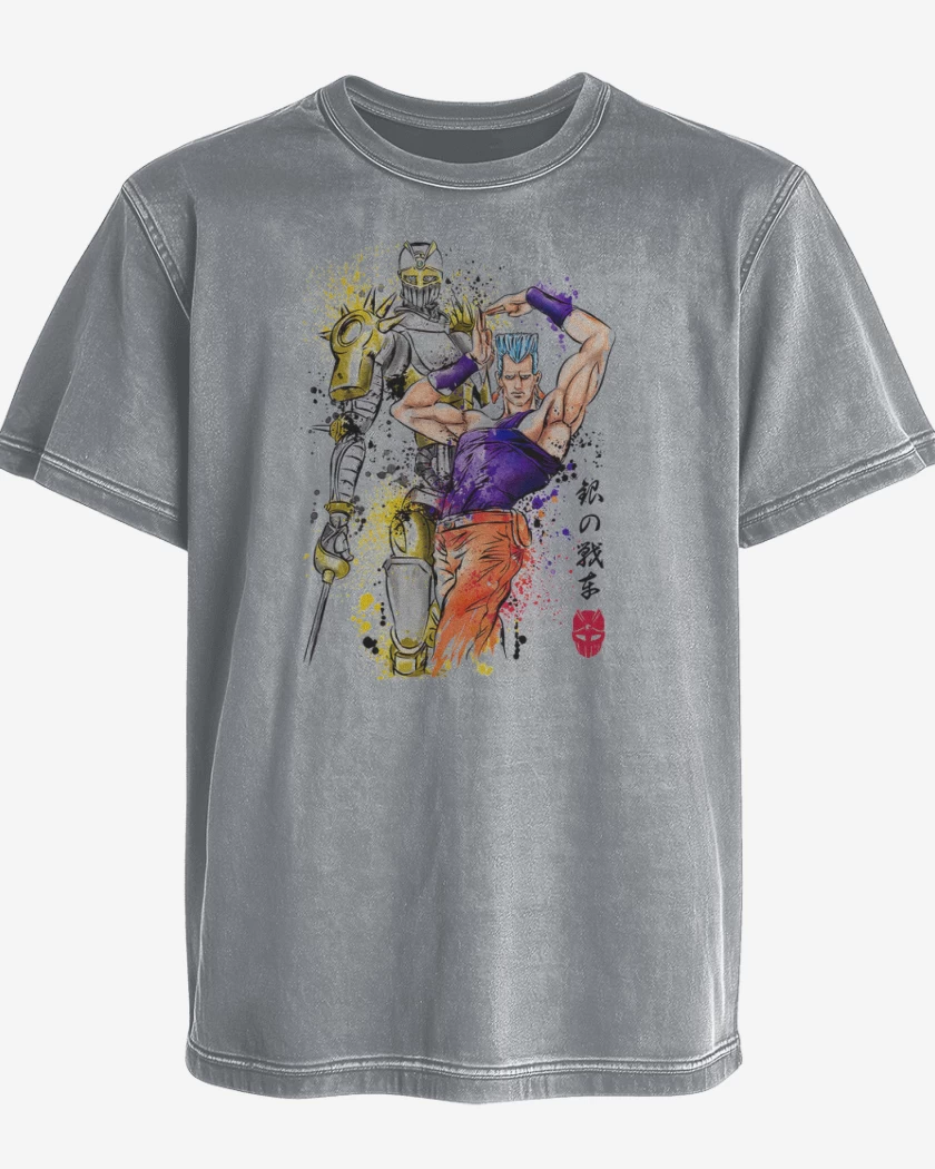 Polera desgastada Silver Chariot