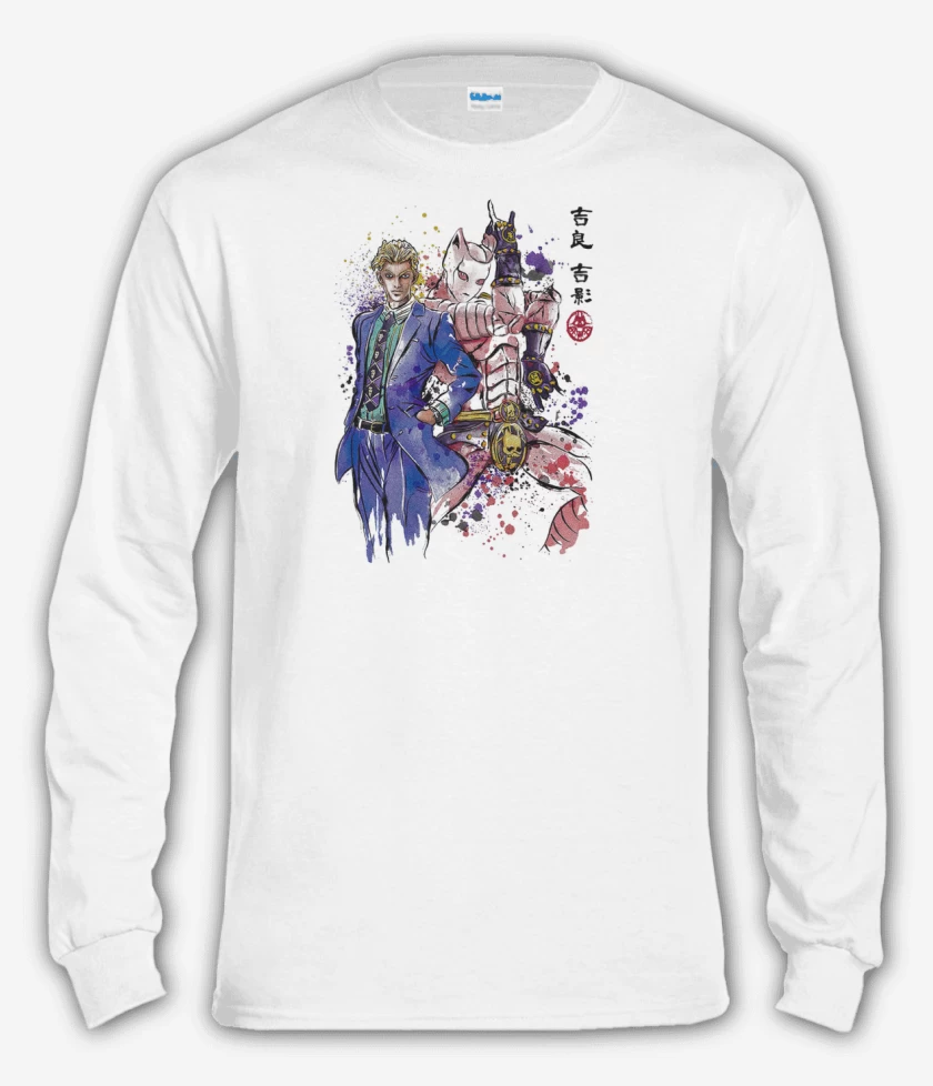 Polera manga larga Blanco de Killer Queen 2