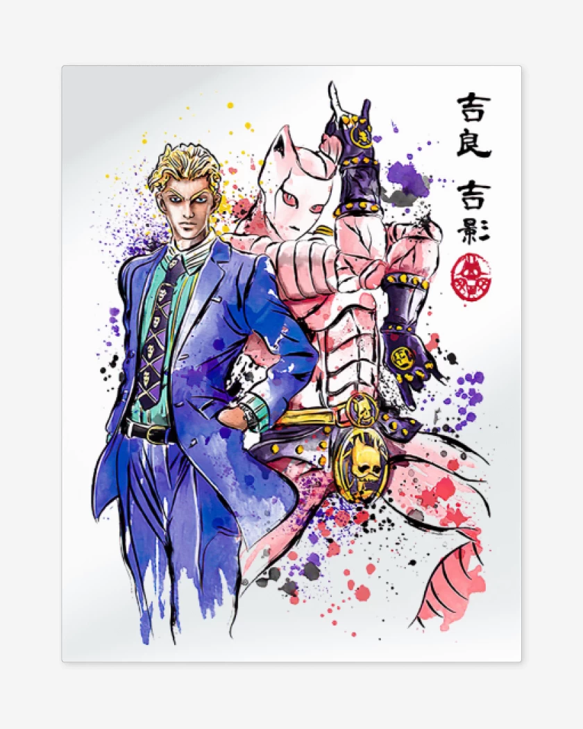 Print metalico Blanco de Killer Queen 2