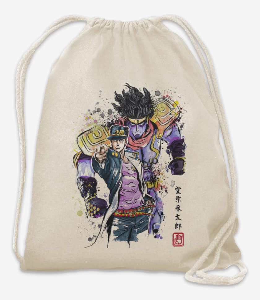 Mochila Blanco de Jotaro Kujo