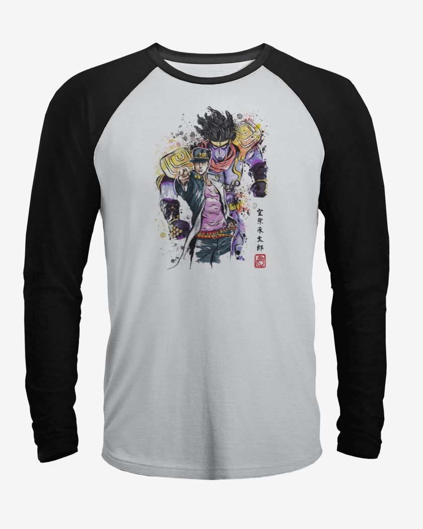 Polera Raglan Jotaro Kujo