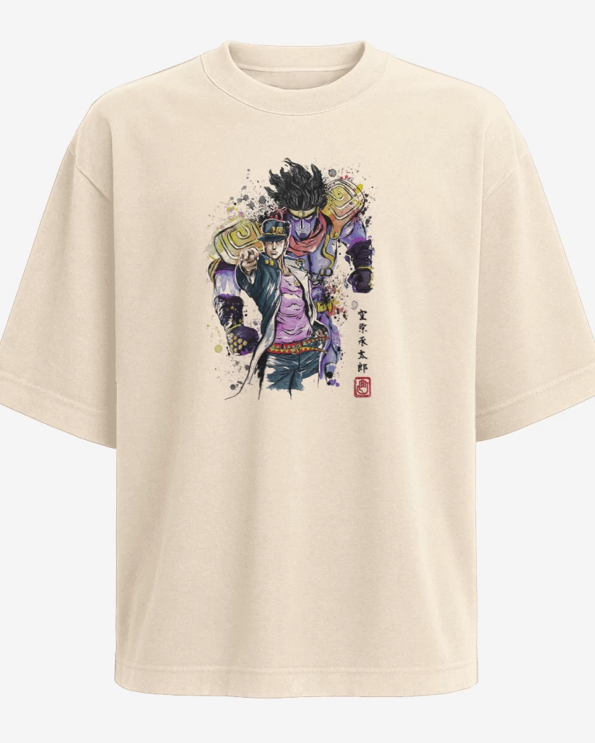 Polera Oversize Jotaro Kujo