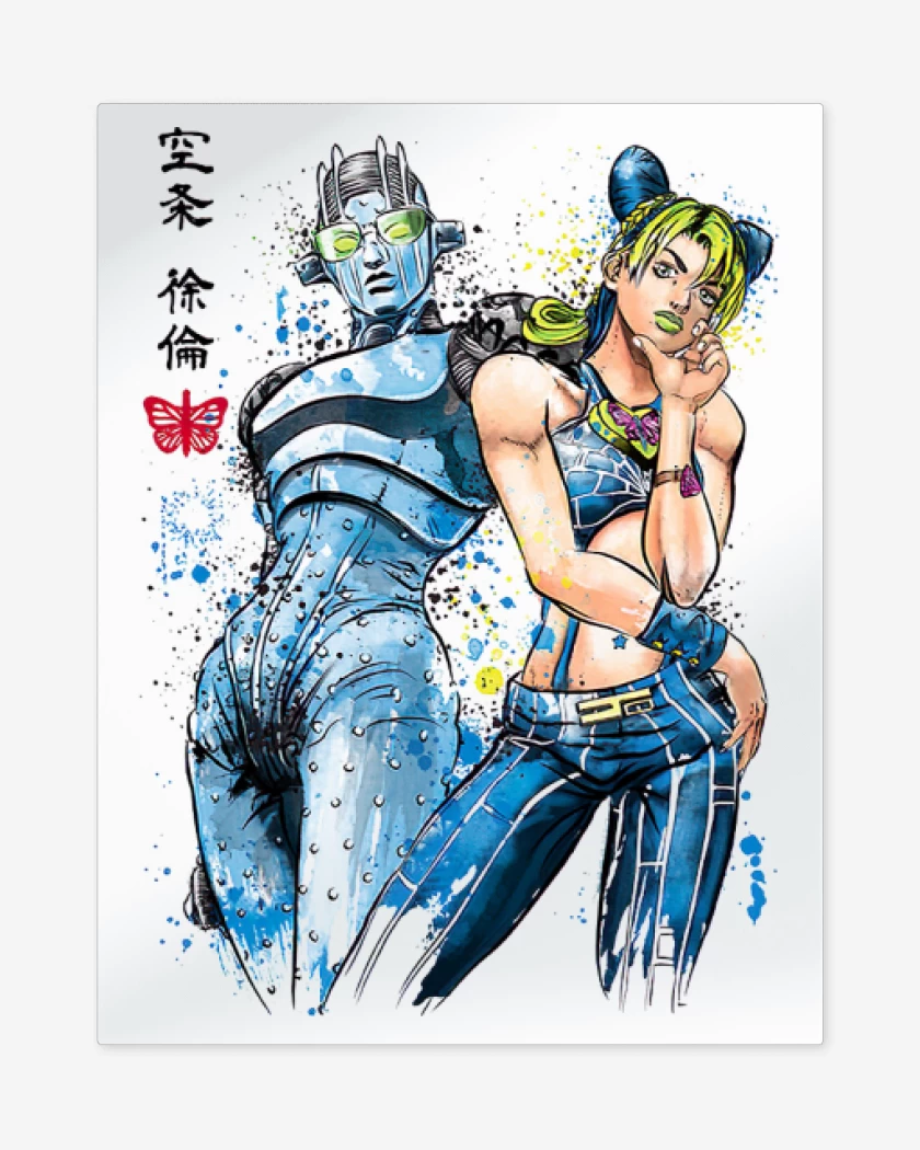 Print metalico Blanco de Stone Free