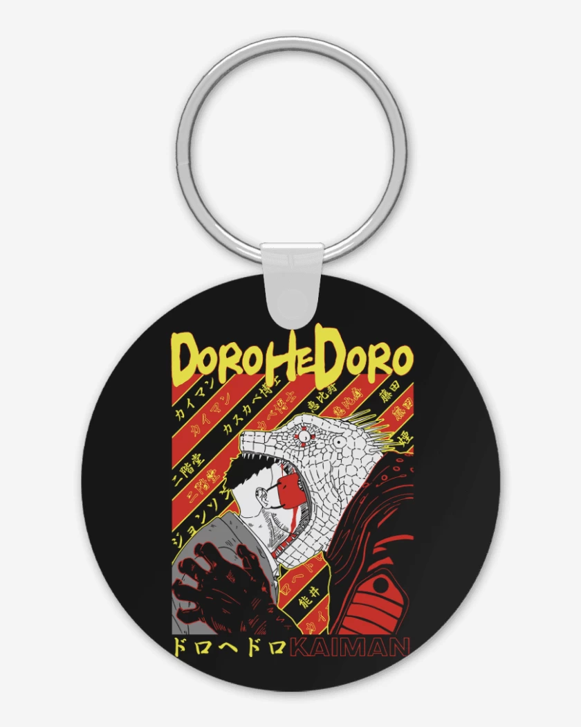 Llavero Negro de Kaiman Dorohedoro