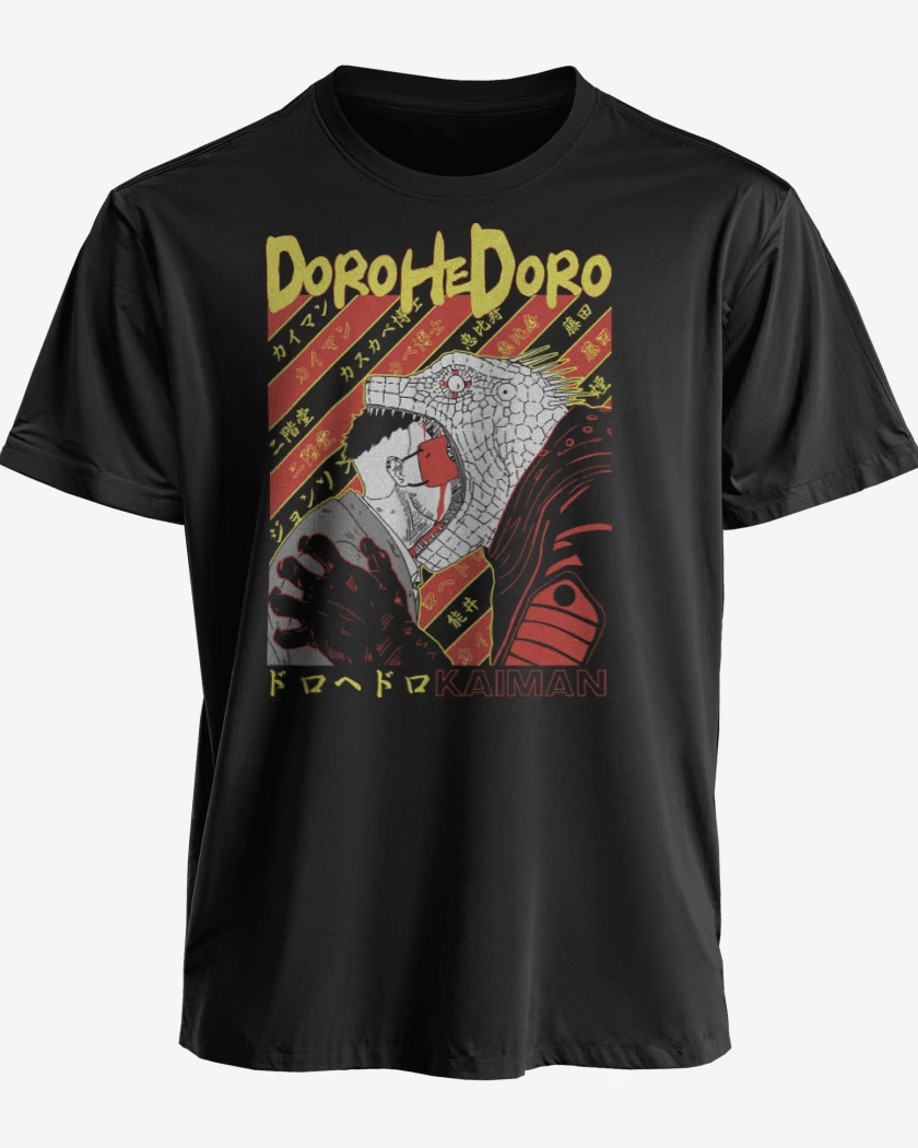 Polera premium Negro de Kaiman Dorohedoro