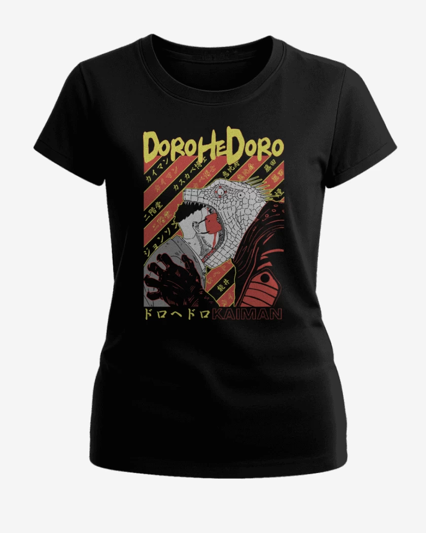 Polera de Mujer Negro de Kaiman Dorohedoro