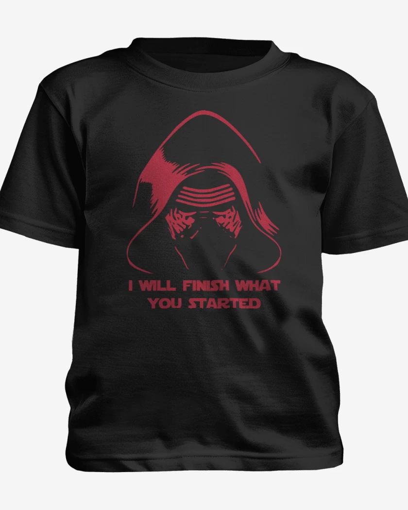 Polera de niño Negro de What You Started