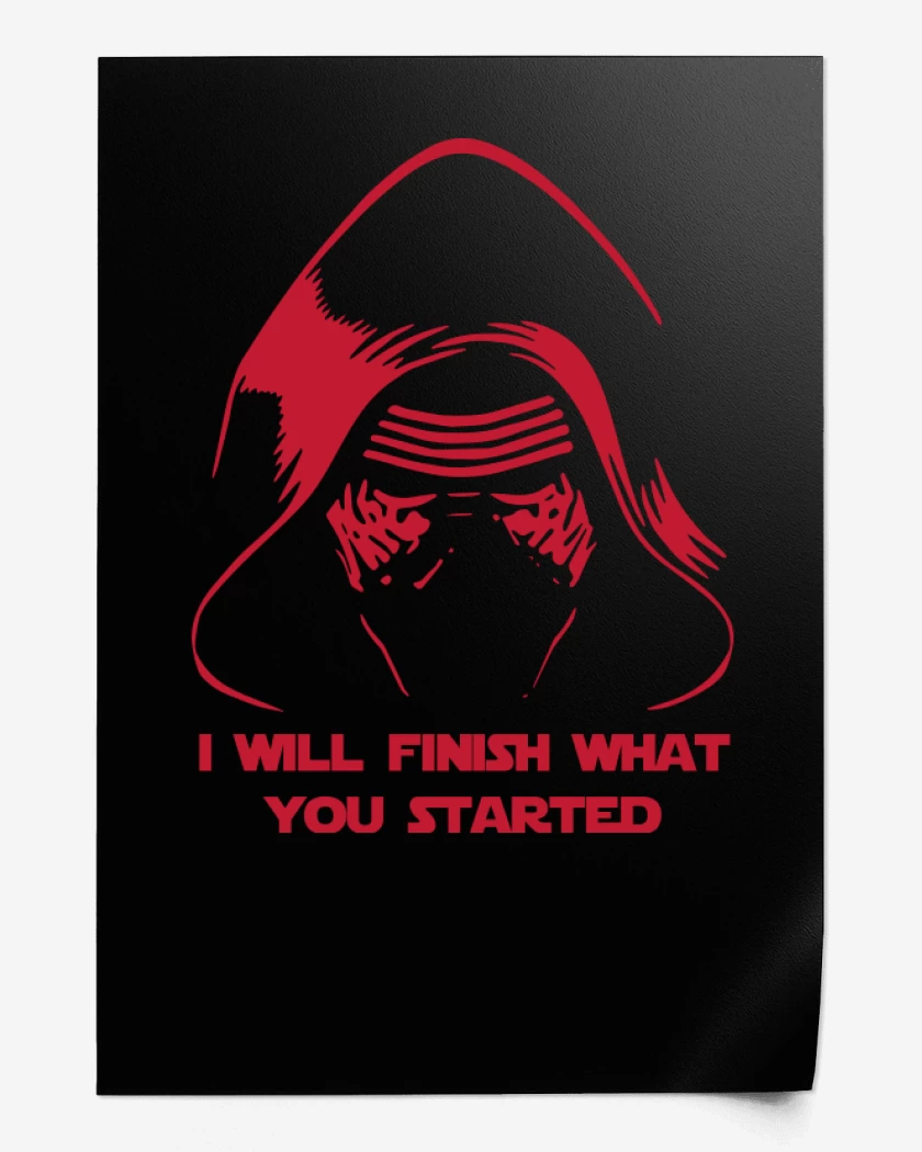 Print What You Started