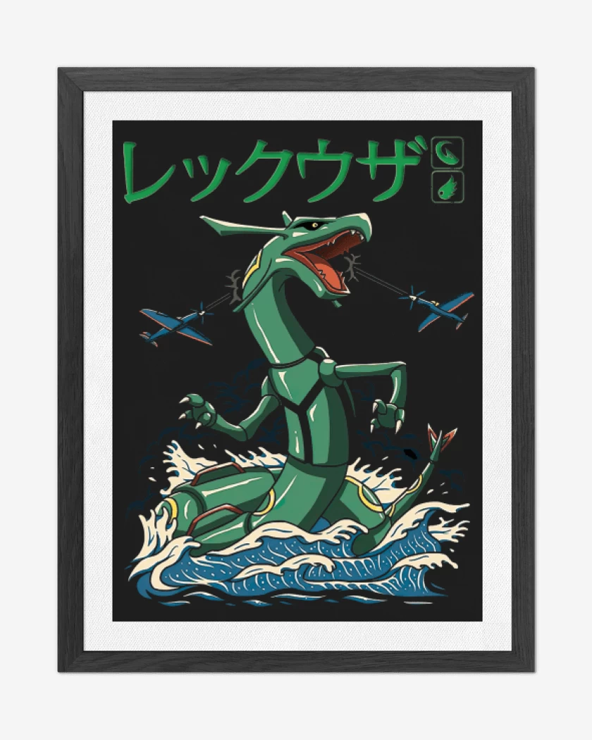 Cuadro decorativo Rayquaza