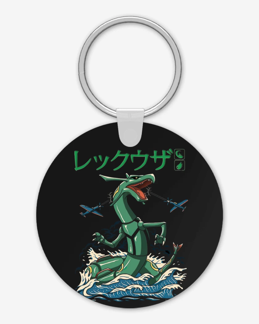 Llavero Negro de Rayquaza