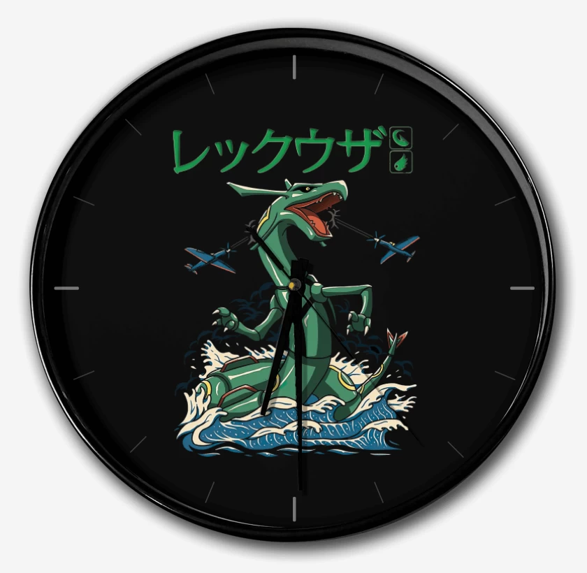 Reloj Negro de Rayquaza