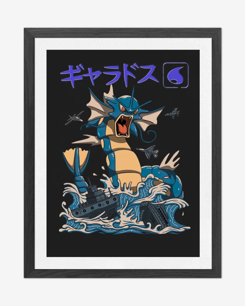 Cuadro decorativo Gyarados