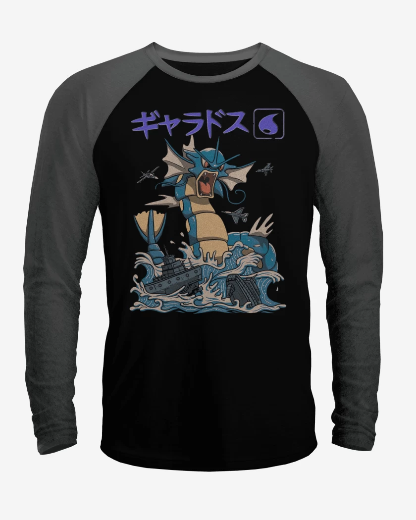 Polera Raglan Gyarados