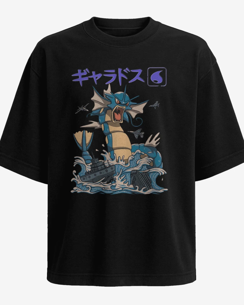 Polera Oversize Gyarados
