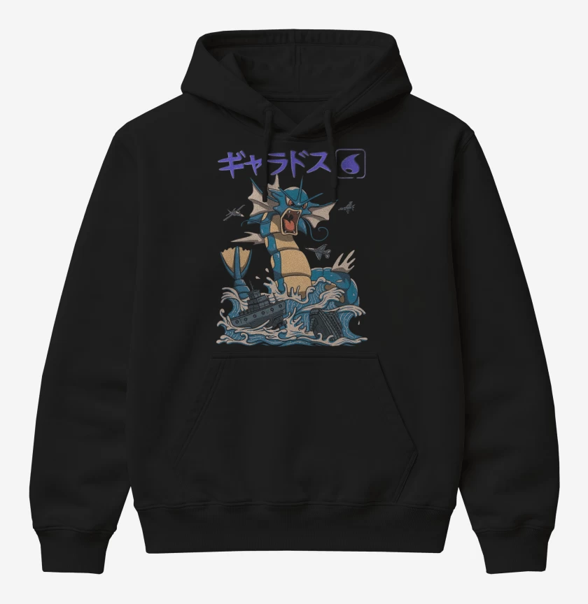 Poleron Canguro básico Gyarados