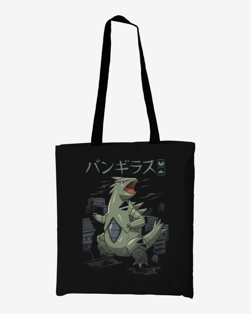 Totebag Negro de Tyranitar